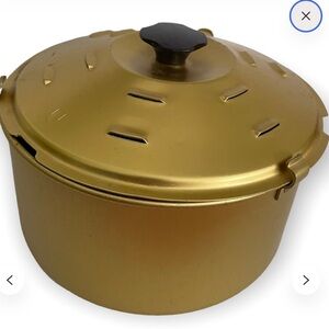 Beautiful vintage Rival Crock-Pot Bread 'N' Cake Bake pan slow cooker insert